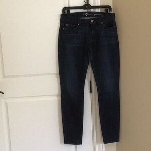 7 for all mankind, Genevieve skinny jeans size 28